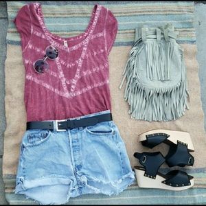 Free People Boho Blouse